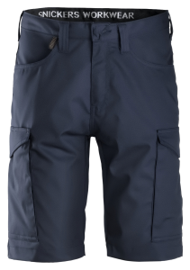 6100 Szorty spodnie krótkie Service Snickers Workwear navy granatowe