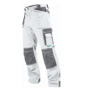 Spodnie robocze do pasa ALLROUND LINE Stalco białe