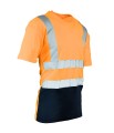 BRIXTON FLASH KOSZULKA Z PASAMI ODBLASKOWYMI POMARAŃCZOWA BOK PRAWY.jpg