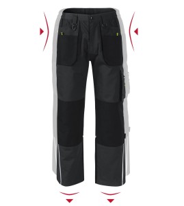 Spodnie robocze do pasa RANGER W03 RIMECK 94 ebony grey
