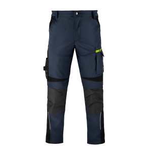 Spodnie robocze do pasa softshell POWERFLEX NAVY granatowe Procera