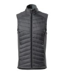 557 Kamizelka hybrydowa męska pikowana CROSS light anthracite Malfini Premium