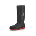 Kalosze PROCERA Cardiff czarne z czerwoną podeszwą bok Mistral BHP.jpg