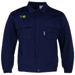 Bluza szwedzka antyelektrostatyczna ESD PANTHER GRZMOT BASIC G granatowa