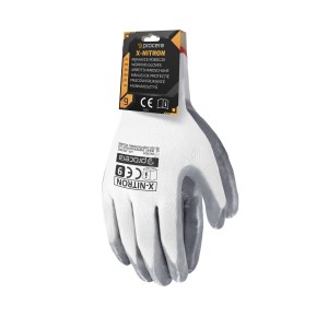 Rękawice poliestrowe powlekane nitrylem X-NITRON Procera z zawieszką