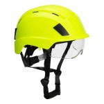 PS80 Kask ze zintegrowaną wizjerką Portwest żółty