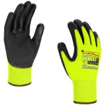 Rękawice ochronne antyprzecięciowe X-CUT5 PU YELLOW Procera