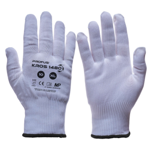 Rękawice ochronne dziane KROS 1480 Marel Plus bezszwowe