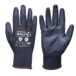 Rękawice antystatyczne powlekane BALTIK KARBON ESD Black Marel Plus