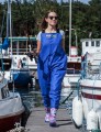 Spodniobuty damskie PROS SB01-D niebieskie z kaloszami w bratki Mistral BHP 11.jpg