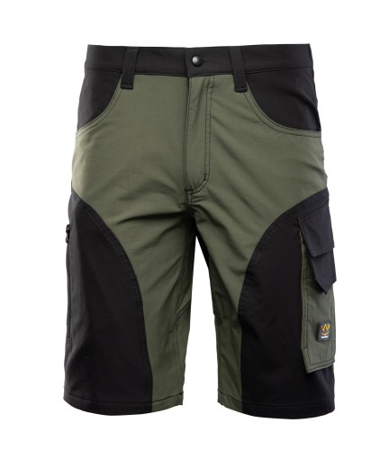 Polstar Krótkie spodnie szorty Seven Kingd TRAIL Light zieleń Mistral BHP 1.jpg