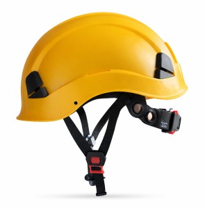 Elektroizolacyjny kask ochronny hełm LOKI VOLT żółty Consorte