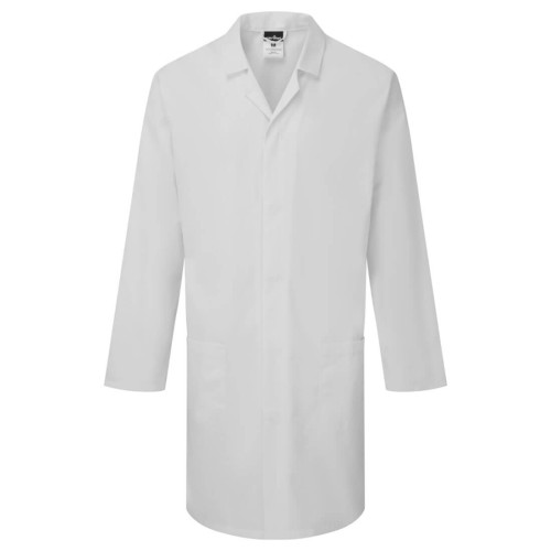 Portwest ES852 ES1 Essential Lab Coat biały przód Mistral BHP.jpg