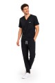 Polstar MP04 Męskie spodnie medyczne do pasa Mynts Straight Leg Pants Men MMP004 black czarne Mistral BHP 2.jpg