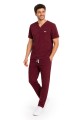 Polstar MP04 Męskie spodnie medyczne do pasa Mynts Straight Leg Pants Men MMP004 burgund Mistral BHP 2.jpg