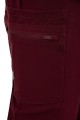 Polstar MP04 Męskie spodnie medyczne do pasa Mynts Straight Leg Pants Men MMP004 burgund Mistral BHP 8.jpg