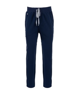 MP04 Męskie spodnie medyczne do pasa Mynts Straight Leg Pants Men MMP004 midnight navy granatowe Polstar