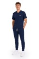 Polstar MP03 Męskie spodnie medyczne do pasa Mynts Jogger Pants Men MMP003 midnight navy granatowe Mistral BHP 2.jpg