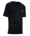 Polstar MT03 Męska bluza medyczna V-Neck Pocket Genius ScrubTop MMT003 czarna Mistral BHP 4.jpg