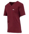 Polstar MT03 Męska bluza medyczna V-Neck Pocket Genius ScrubTop MMT003 burgund Mistral BHP 3.jpg