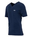 Polstar MT03 Męska bluza medyczna V-Neck Pocket Genius ScrubTop MMT003 midnight navy granatowy Mistral BHP 3.jpg