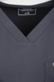 Polstar MT03 Męska bluza medyczna V-Neck Pocket Genius ScrubTop MMT003 moonstone gray szara Mistral BHP 6.jpg