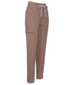 Polstar MP02 Damskie spodnie medyczne do pasa Straight Leg Pants Women WMP002 Sahara Mokka Mistral BHP 5.jpg