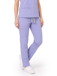 MP02 Damskie spodnie medyczne do pasa MYNTS Straight Leg Pants Women WMP002 Lavender Polstar