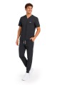 MP03 Męskie spodnie medyczne do pasa Mynts Jogger Pants Men MMP003 black czarne Polstar 3.jpg