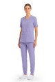 Polstar MT01 Damska bluza medyczna MYNTS V-Neck Pocket Genius Scrub Top Women WMT001 Lavender Mistral BHP 3.jpg