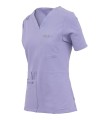 Polstar MT01 Damska bluza medyczna MYNTS V-Neck Pocket Genius Scrub Top Women WMT001 Lavender Mistral BHP 5.jpg