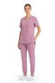 Polstar MT01 Damska bluza medyczna MYNTS V-Neck Pocket Genius Scrub Top Women WMT001 Rose Water Mistral BHP 3.jpg