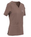 Polstar MT01 Damska bluza medyczna MYNTS V-Neck Pocket Genius Scrub Top Women WMT001 Sahara Mokka Mistral BHP 4.jpg