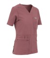 Polstar MT01 Damska bluza medyczna MYNTS V-Neck Pocket Genius Scrub Top Women WMT001 Terra Rose Mistral BHP 4.jpg