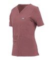 Polstar MT01 Damska bluza medyczna MYNTS V-Neck Pocket Genius Scrub Top Women WMT001 Terra Rose Mistral BHP 5.jpg