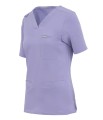 Polstar MT02 Damska bluza medyczna MYNTS V-Neck Two Pockets Scrub Top Women WMT002 Lavender Mistral BHP 4.jpg