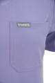 Polstar MT02 Damska bluza medyczna MYNTS V-Neck Two Pockets Scrub Top Women WMT002 Lavender Mistral BHP 10.jpg