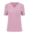 Polstar MT02 Damska bluza medyczna MYNTS V-Neck Two Pockets Scrub Top Women WMT002 Rose Water Mistral BHP 2.jpg