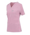 Polstar MT02 Damska bluza medyczna MYNTS V-Neck Two Pockets Scrub Top Women WMT002 Rose Water Mistral BHP 5.jpg
