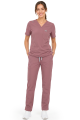 Polstar MT02 Damska bluza medyczna MYNTS V-Neck Two Pockets Scrub Top Women WMT002 Terra Rose Mistral BHP 3.png
