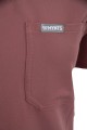 Polstar MT02 Damska bluza medyczna MYNTS V-Neck Two Pockets Scrub Top Women WMT002 Terra Rose Mistral BHP 11.jpg