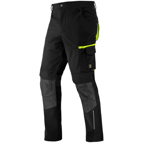 Procera Spodnie do pasa SOFTSHELL POWERFLEX BLACK Mistral BHP 1.jpg