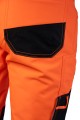 Polstar Spodnie ocieplane softshell Seven Kings FLASH SKF009(O) pomarańczowe 7.jpg