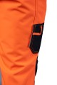 Polstar Spodnie ocieplane softshell Seven Kings FLASH SKF009(O) pomarańczowe 8.jpg
