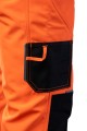 Polstar Spodnie ocieplane softshell Seven Kings FLASH SKF009(O) pomarańczowe 12.jpg