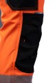 Polstar Spodnie ocieplane softshell Seven Kings FLASH SKF009(O) pomarańczowe 13.jpg