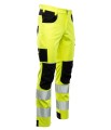 Polstar Spodnie ocieplane softshell Seven Kings FLASH SKF009(Y) żółte 3.jpg