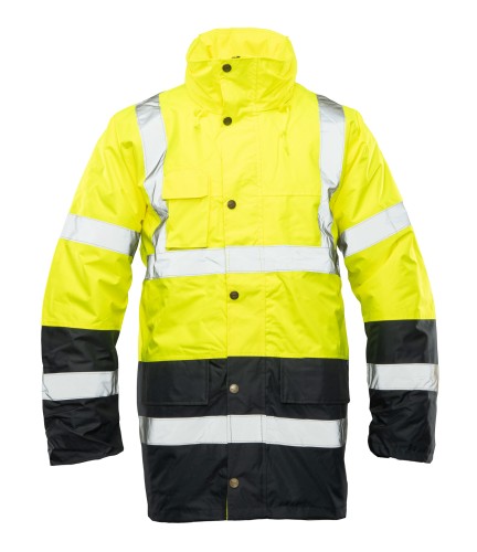 Polstar OAHP Kurtka ostrzegawcza PARKA BENEFIT HI-VI żółta Mistral BHP 1.jpg
