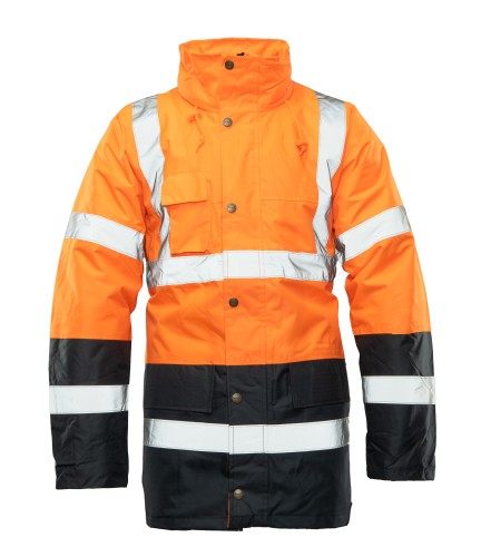 Polstar OAHP Kurtka ostrzegawcza PARKA BENEFIT HI-VI pomarańczowa Mistral BHP 1