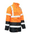 Polstar OAHP Kurtka ostrzegawcza PARKA BENEFIT HI-VI pomarańczowa Mistral BHP 3